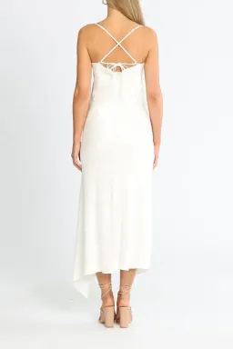Camilla and Marc Acacia Square Neck Dress Ivory White Size AU 10 for rent on The Volte - image 3