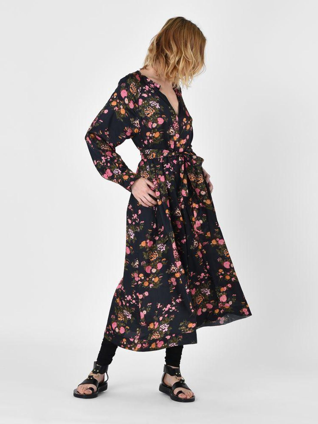 Isabel Marant Olympia Floral Print Size 10  for rent on The Volte - main image