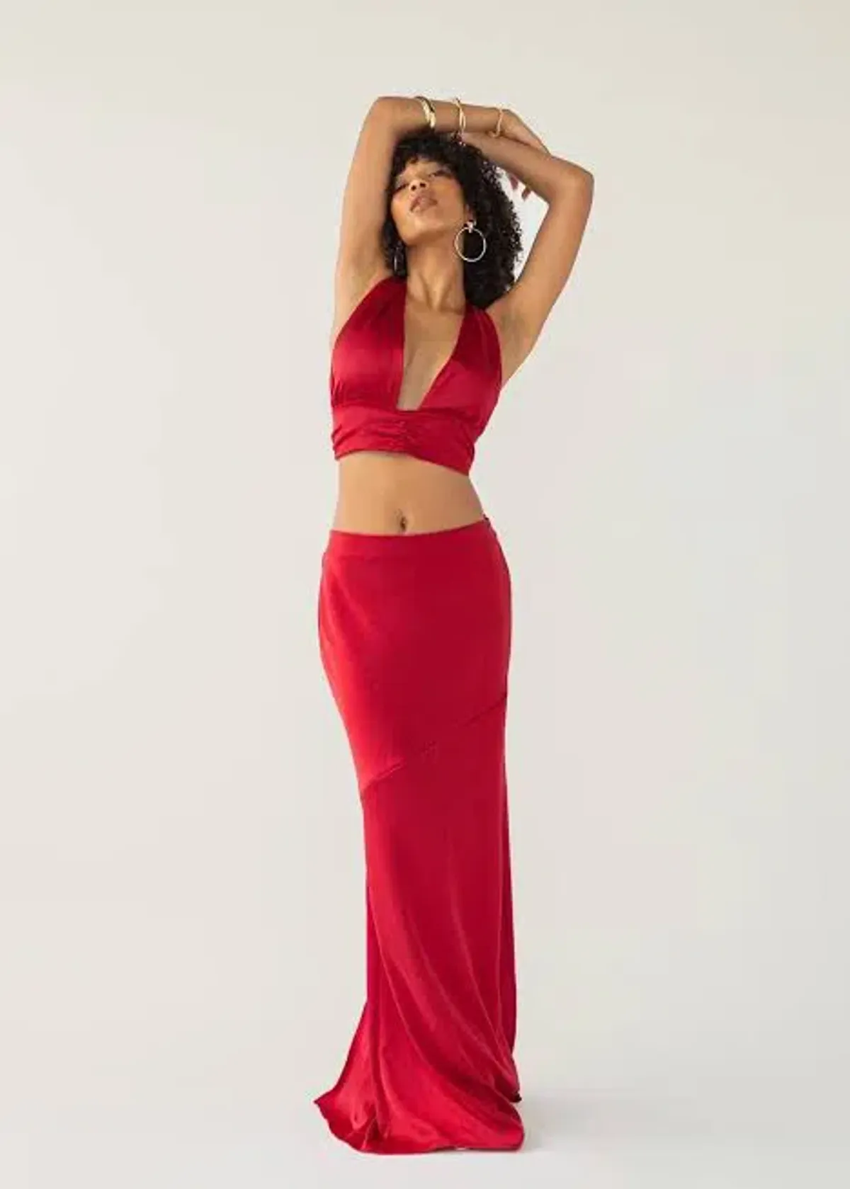 Arcina Ori Rosalina Set Red Size XS /Au 6  for rent on The Volte - main image
