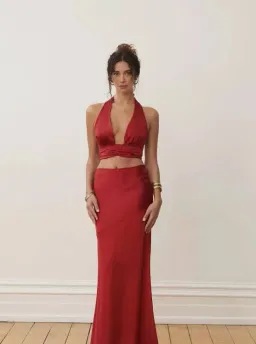 Arcina Ori Rosalina Set Red Size XS /Au 6  for rent on The Volte - image 3