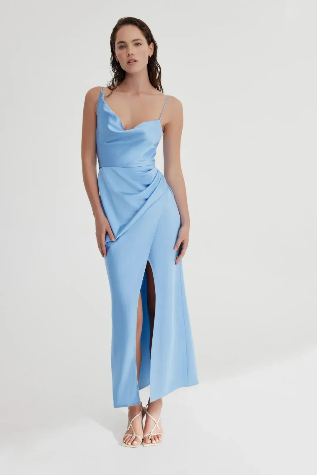 Significant Other Aria Dress Blue Size 8 for rent on The Volte - main image