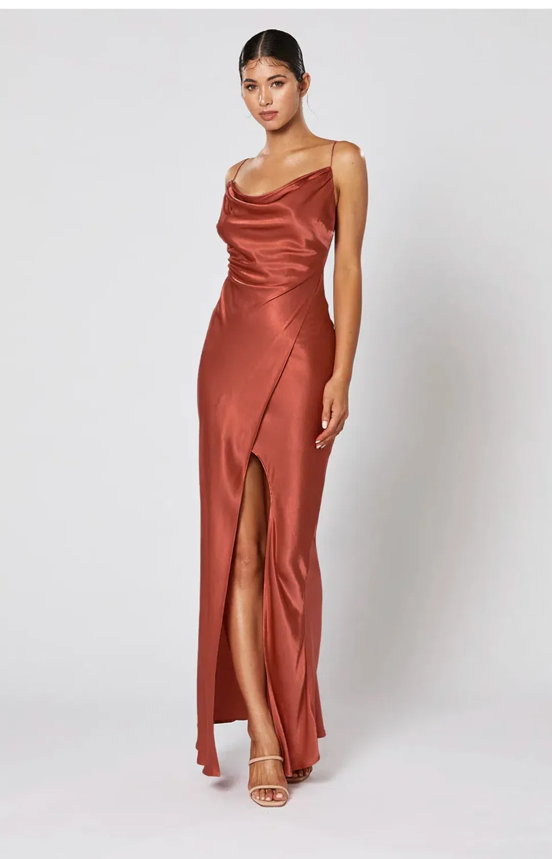 Winona Etoile Dress Copper Size 10 for rent on The Volte - main image