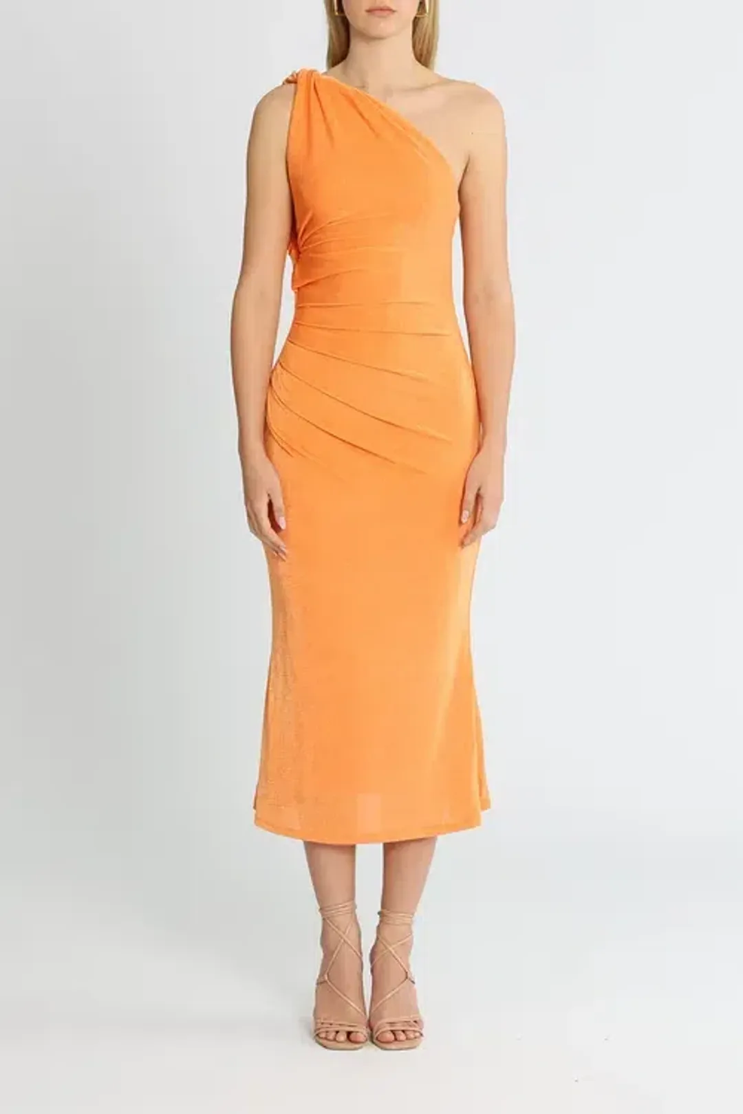 Misha Dune Dress Orange Size 10/M for rent on The Volte - main image