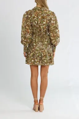 Ministry of Style Floral In Disguise Mini Dress Multi Print Size AU 16 for rent on The Volte - image 3