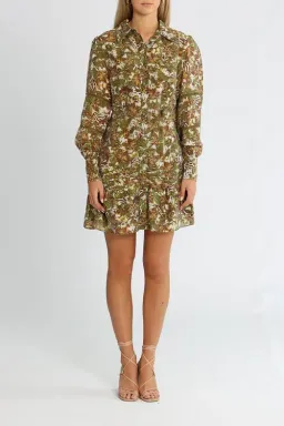 Ministry of Style Floral In Disguise Mini Dress Multi Print Size AU 16 for rent on The Volte - image 1