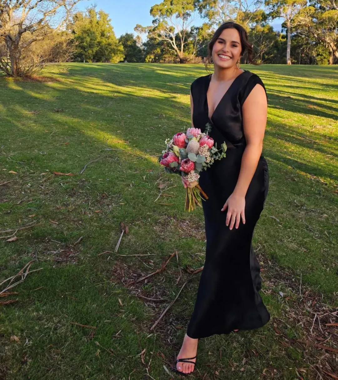 Bec & Bridge Moon Dance Maxi Dress Black Size 10 for rent on The Volte - main image