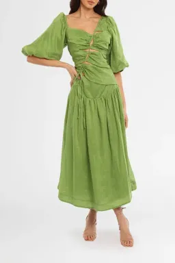 Nicholas Wren Dress Stem Green Size 8 for rent on The Volte - image 1