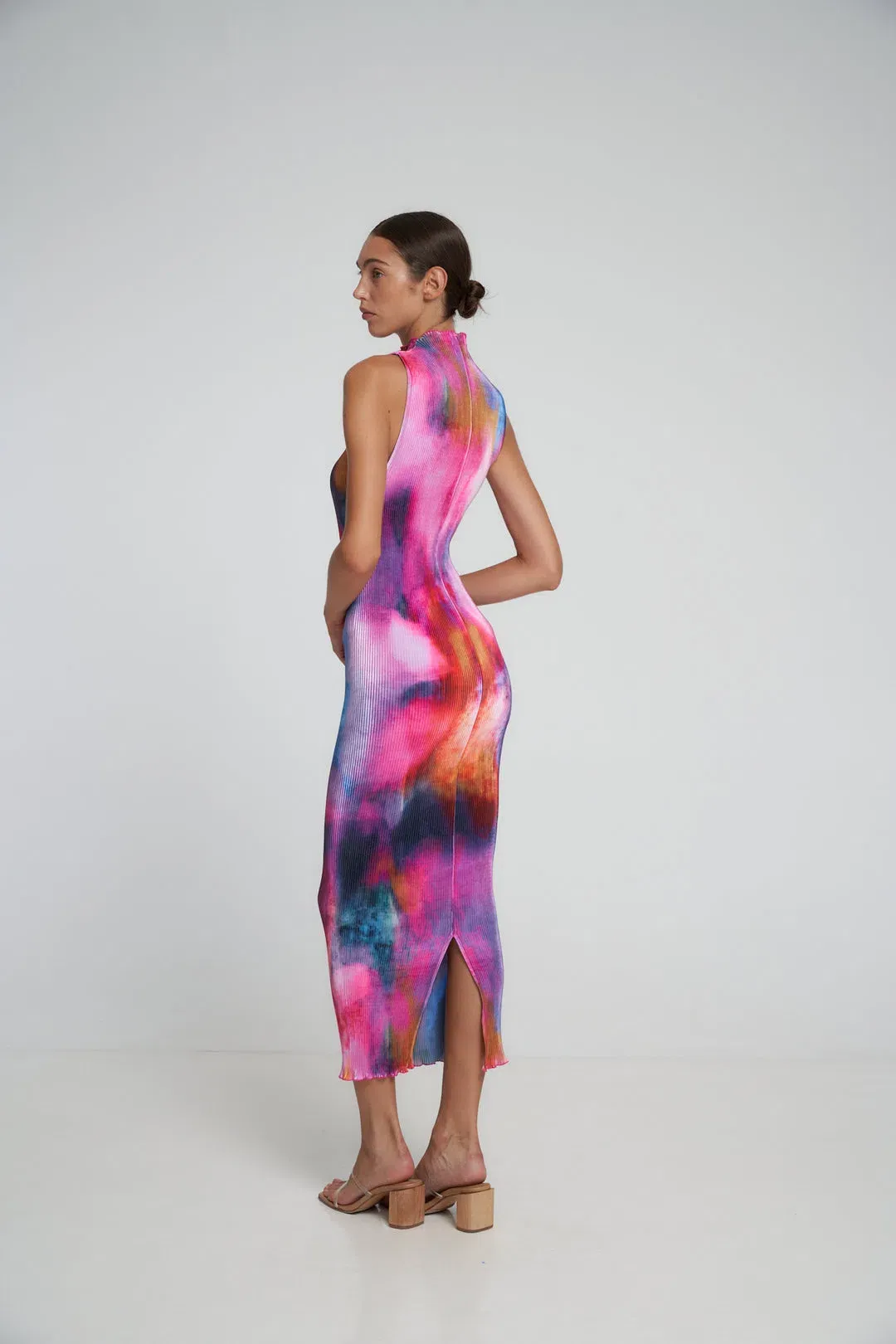 Lidee Moss Gown Multi Size 8 for rent on The Volte - main image