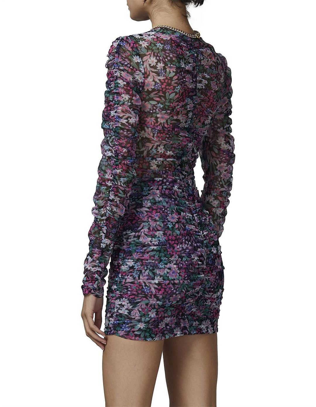 Bec & Bridge Anais Mesh Mini Dress size 8 for rent on The Volte - main image
