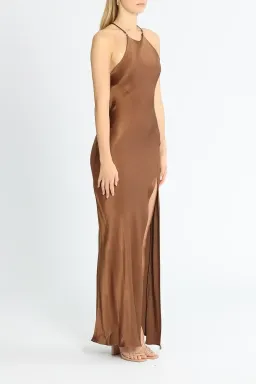 Bec & Bridge Annika Maxi Dress Brown Size 8 for rent on The Volte - image 2