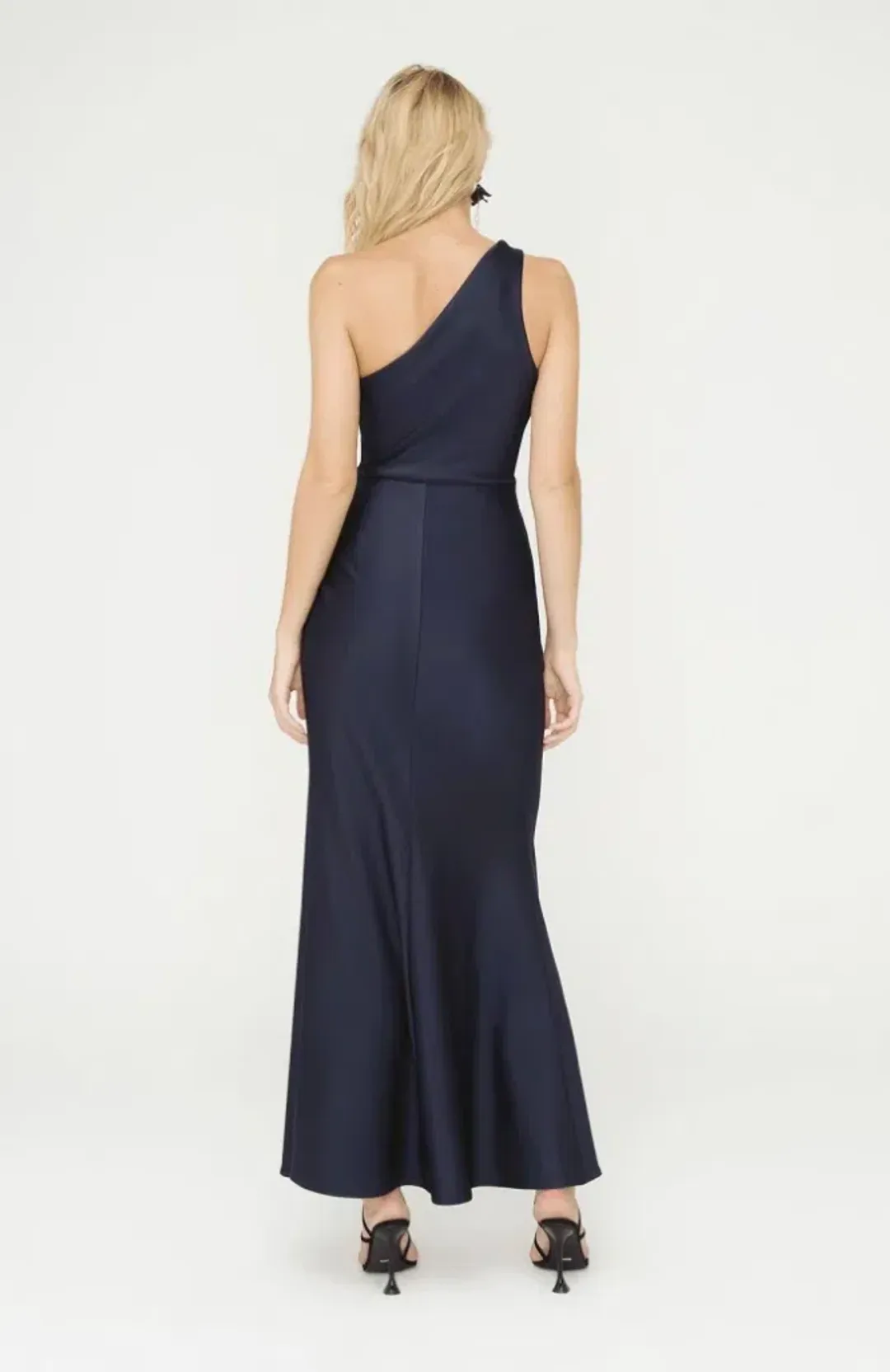 Sheike Matrix Maxi Dress Navy Size 10 for rent on The Volte - main image