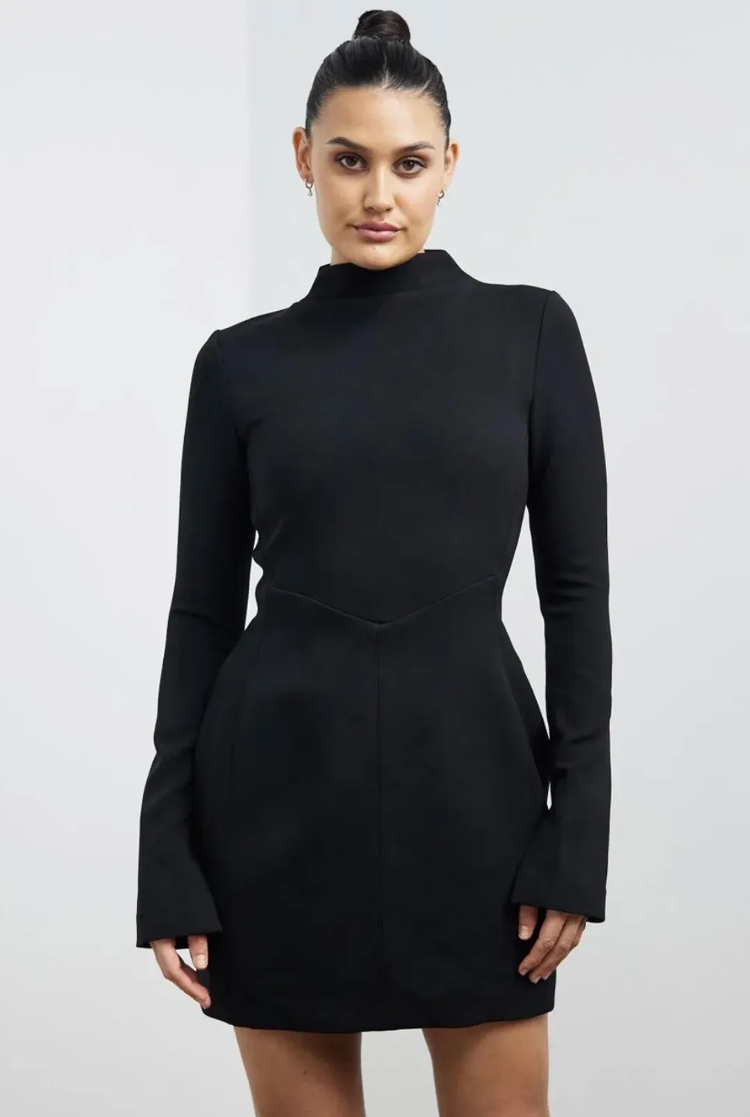 Camilla and Marc Gordon Mini Dress Black Size 10 for rent on The Volte - main image