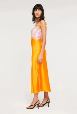 Ginia Hope Dress Pink/Orange Size 8 for rent on The Volte - image 4