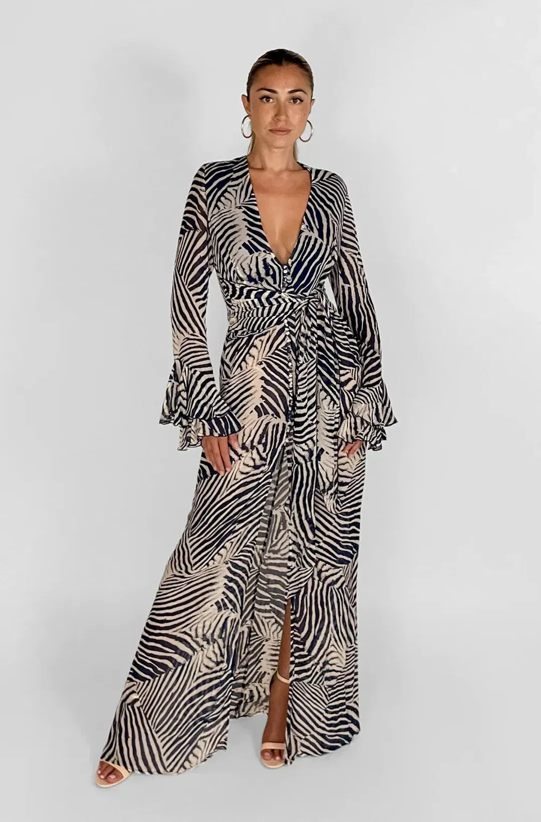 Rat & Boa Thalia Dress Print Size XS / AU 6 for rent on The Volte - main image