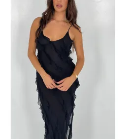 Rat & Boa Selena Maxi Dress Black Size S/AU 8 for rent on The Volte - image 3