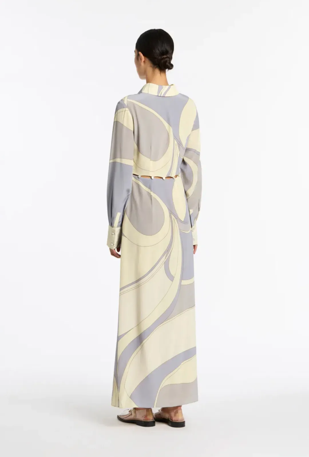 Sir the Label Adrianna Shirt Dress Multi Size 3 /AU 12 for rent on The Volte - main image
