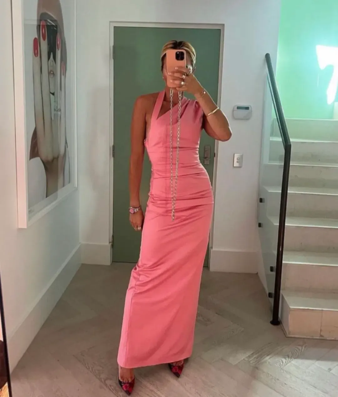 Sir the Label Giacomo Gown Pink Size 2/Au 10 for rent on The Volte - main image