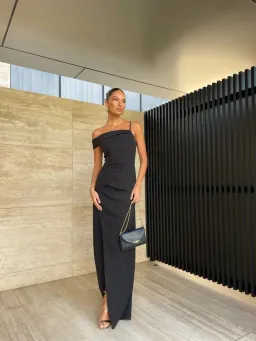 Bianca & Bridgett Athena Dress Black Size 12  for rent on The Volte - image 3