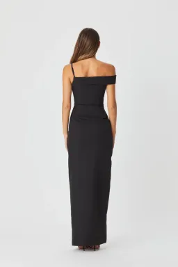 Bianca & Bridgett Athena Dress Black Size 12  for rent on The Volte - image 2