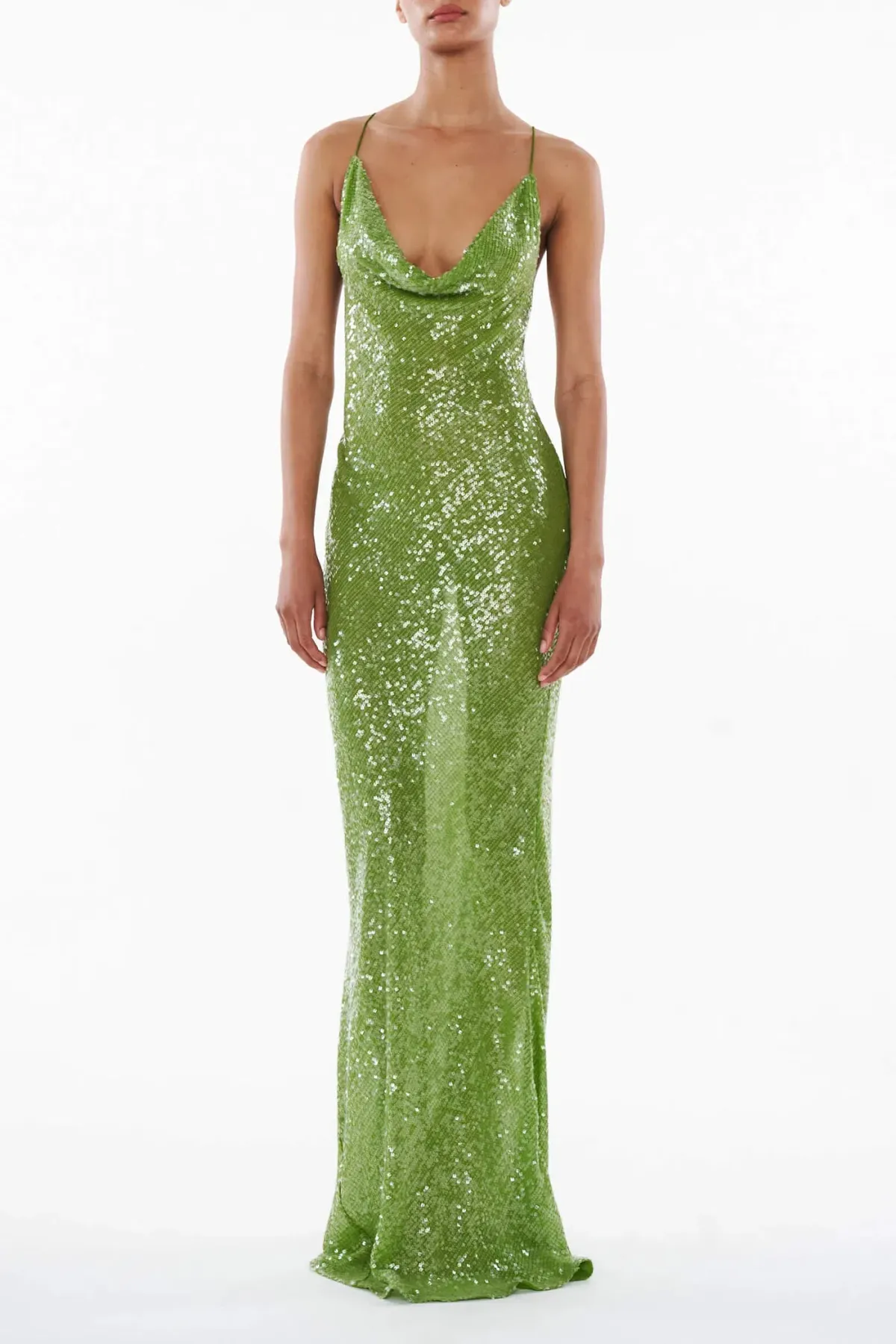 Rat & Boa Gaia Dress Green Size XS/Au 6 for rent on The Volte - main image