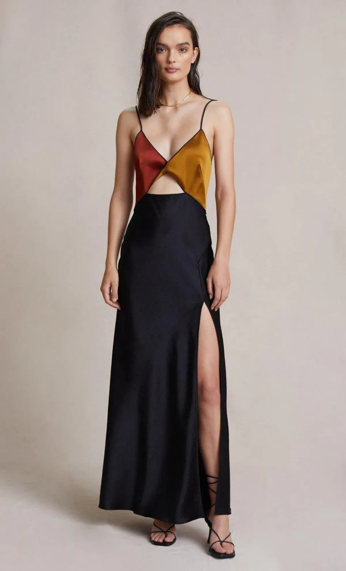Bec & Bridge Lazar Midi Dress Black Size AU 16 for rent on The Volte - main image