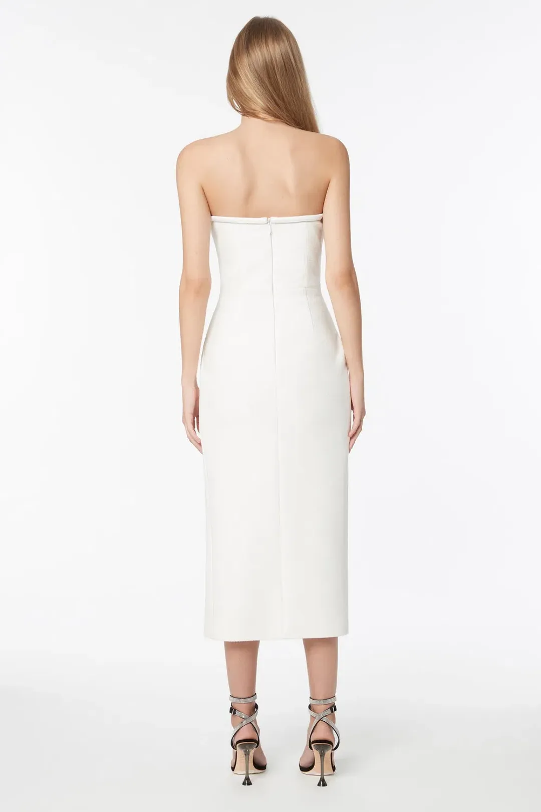 Manning Cartell Cosmic Turn Strapless Dress White Size 10 for rent on The Volte - main image