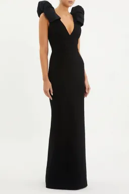 Rebecca Vallance Katie Gown Black Size 8  for rent on The Volte - image 1