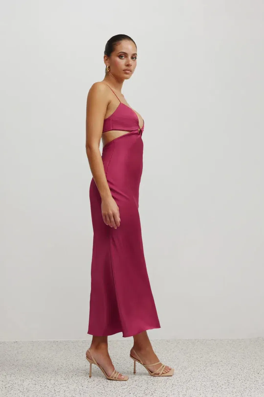 Lexi Karma Dress Crimson Size 8  for rent on The Volte - main image