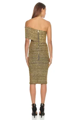 Eliya The Label Isobelle Dress Gold Size 6 for rent on The Volte - image 4