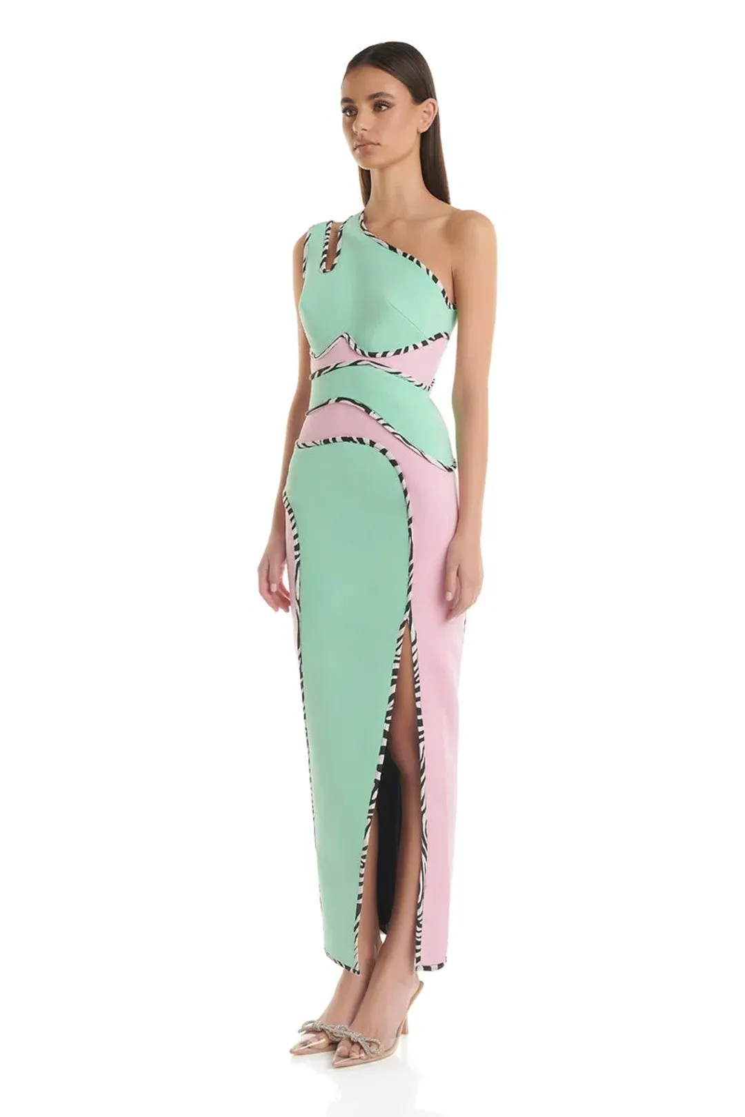 Eliya The Label Rhiane Dress Multi Size 10 for rent on The Volte - main image