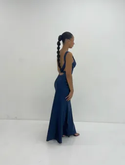Frankie Lane the Label Delphi Gown Blue Size 8 for rent on The Volte - image 2