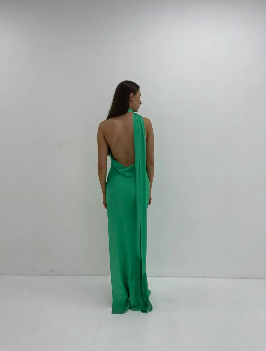 Rat & Boa Azzara Gown Green Size XS/AU 6 for rent on The Volte - main image