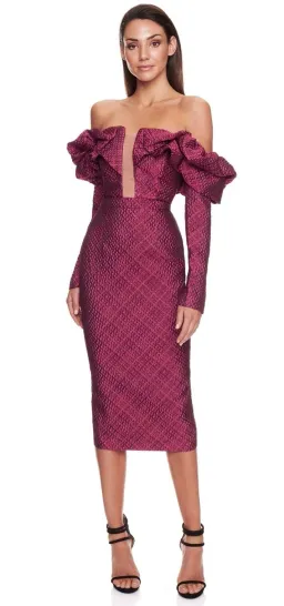 Eliya The Label Geneva Two Way Dress Purple Size 8 for rent on The Volte - image 1