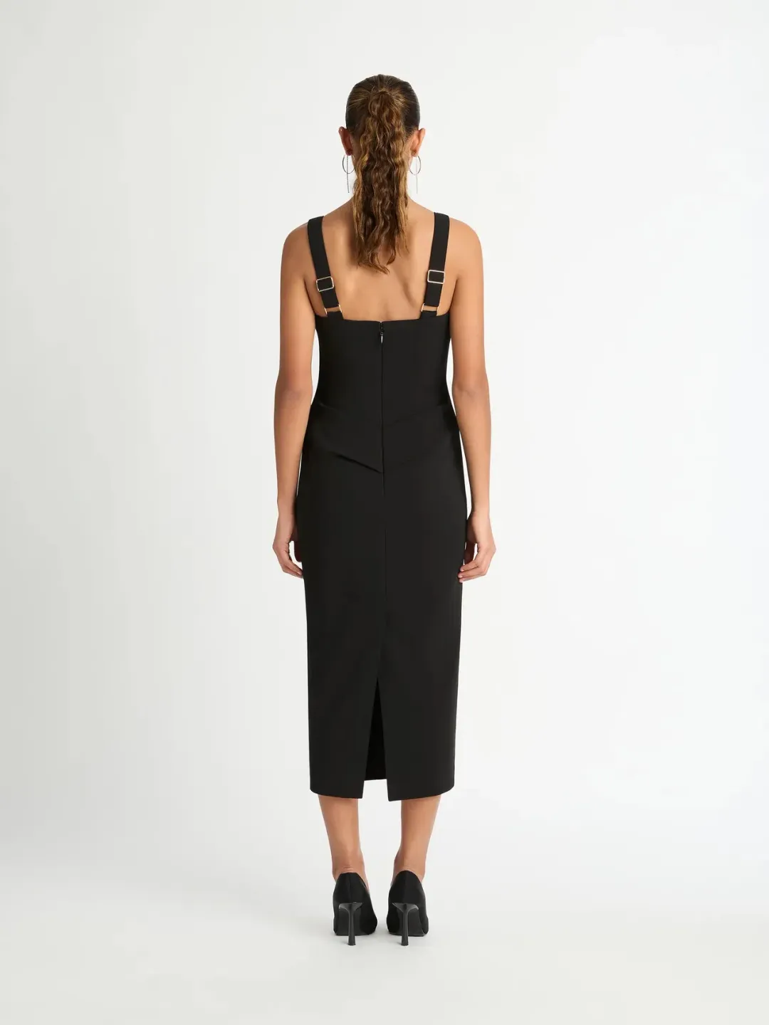 Sheike Dallas Dress Black Size 6 for rent on The Volte - main image