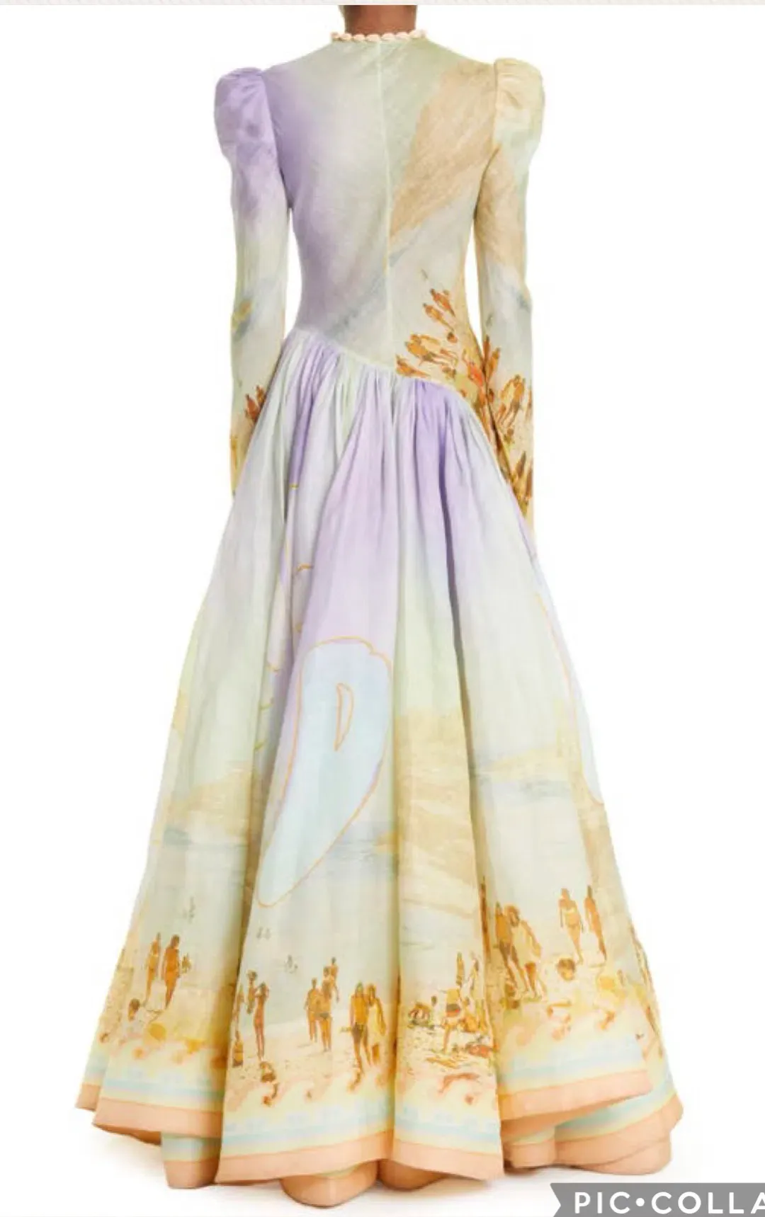 Zimmermann Tama Poster Print Maxi size 4 (16) for rent on The Volte - main image