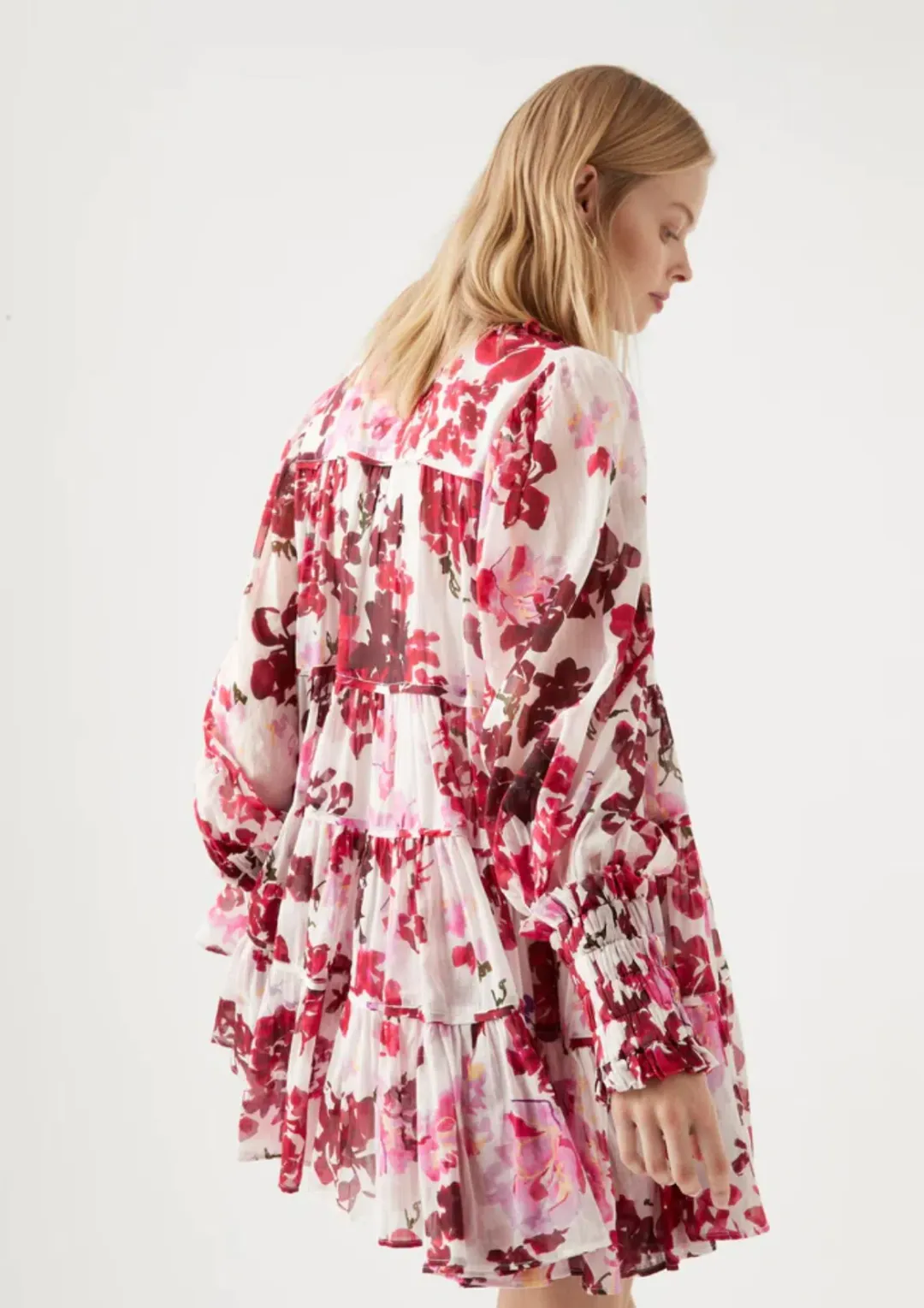 Aje Wilderness Smock Dress Size 10 for rent on The Volte - main image