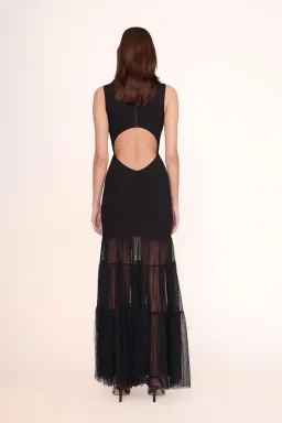 Staud Daffodil Dress Black Size M/AU 10 for rent on The Volte - image 2
