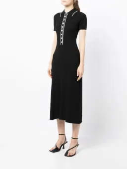 Anna Quan Laurel Penelope Midi Raven Black Dress Size 14 for rent on The Volte - image 2
