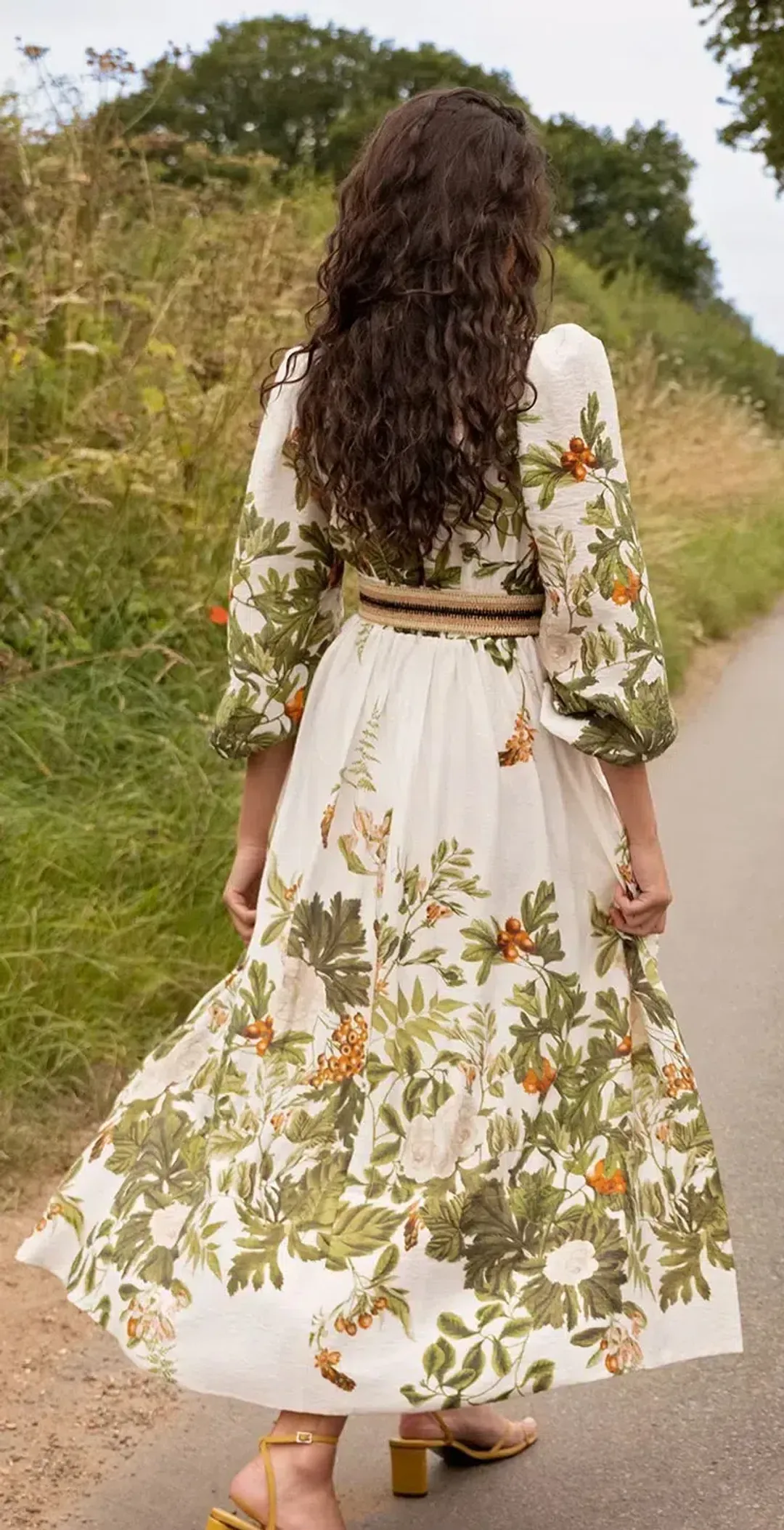 Sheike Garden Of Eden Maxi Dress Print Size AU 8 for rent on The Volte - main image