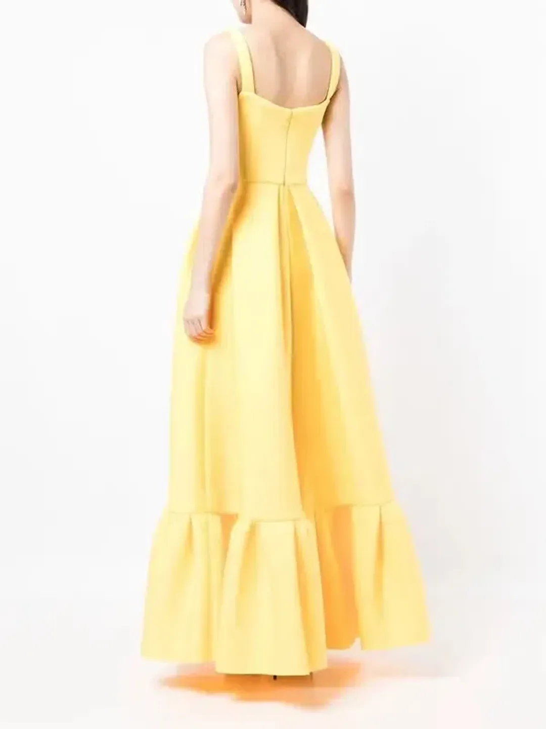 Rachel Gilbert Cora Gown in Yellow Size AU 8 for rent on The Volte - main image