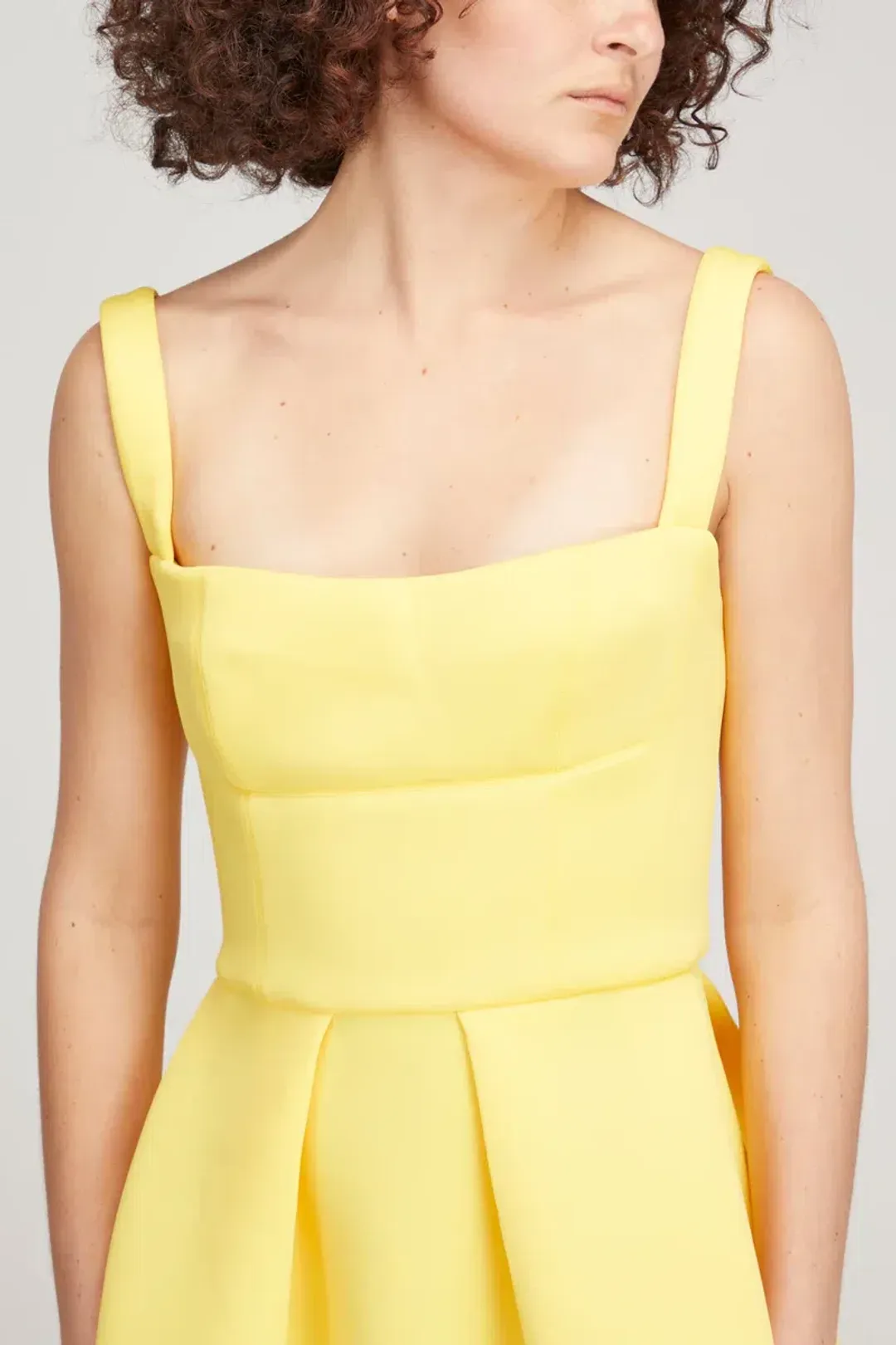 Rachel Gilbert Cora Gown in Yellow Size AU 8 for rent on The Volte - main image