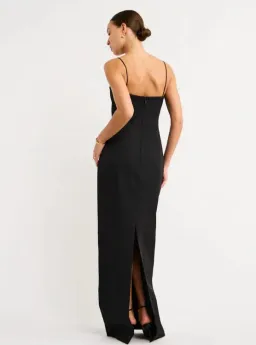 Rachel Gilbert Bodie Gown In Black Size AU 8 for rent on The Volte - image 2