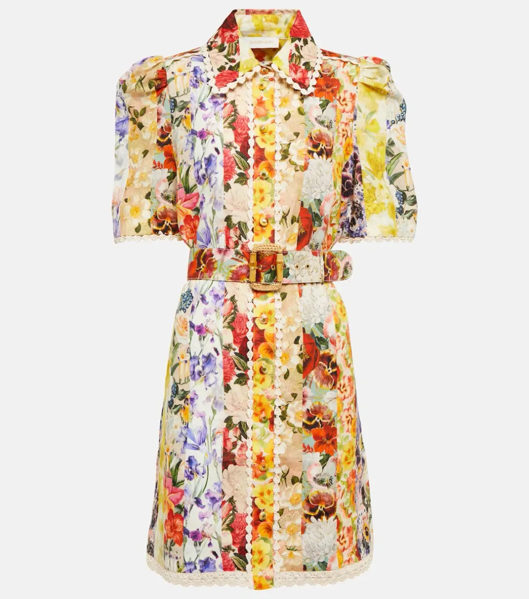 Zimmermann Wonderland Dress Multi Size 0P / AU 6 for rent on The Volte - main image