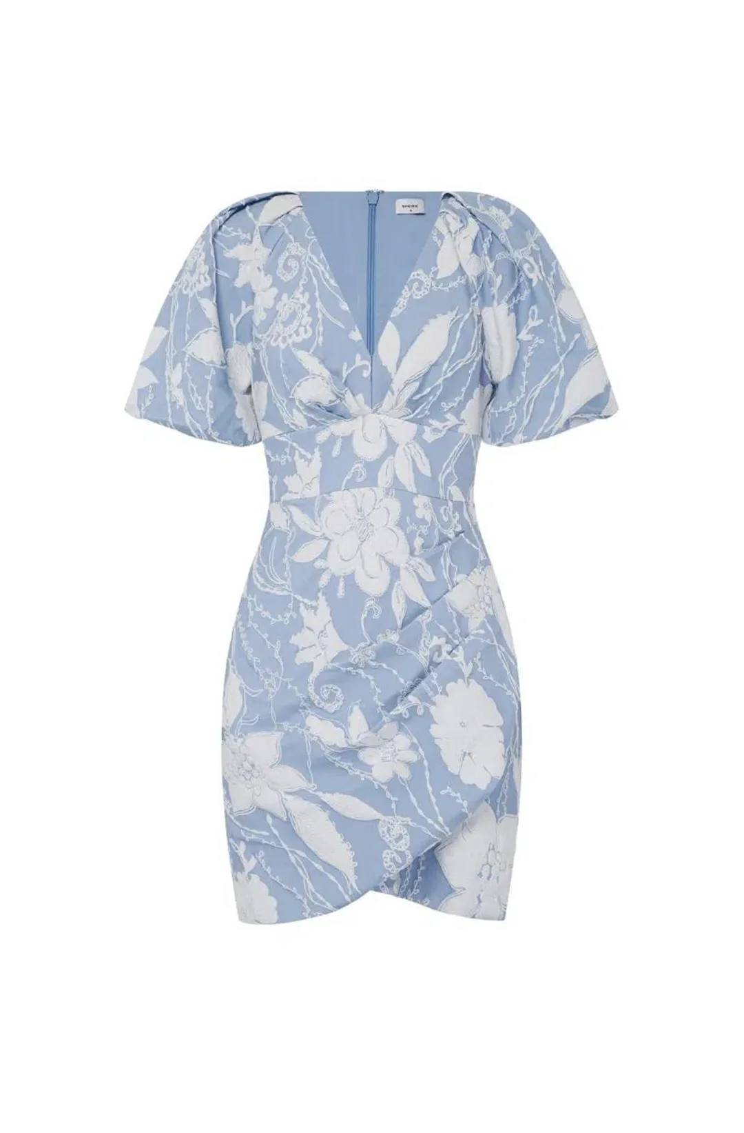 Sheike Heaven Sent Dress Blue Floral Size 14 for rent on The Volte - main image