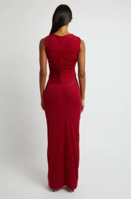 Christopher Esber Venus Tank Dress Cherry Size 10 for rent on The Volte - image 3
