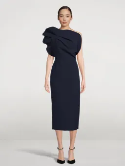 Rachel Gilbert Aurora Dress Navy Size 8 for rent on The Volte - image 1