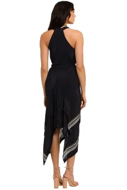KITX Lady Boss Scarf Puzzle Dress Black and White Size AU 12 for rent on The Volte - image 3