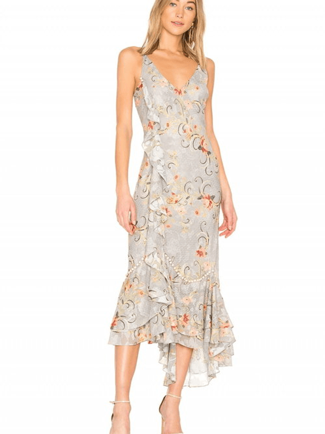 'We Are Kindred' Esme Ruffle Dress for rent on The Volte - main image