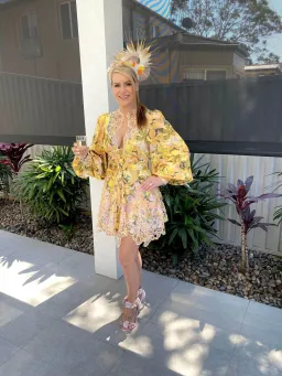 Acler Arnoult Mini Dress Floral Size 12/14 for rent on The Volte - image 4