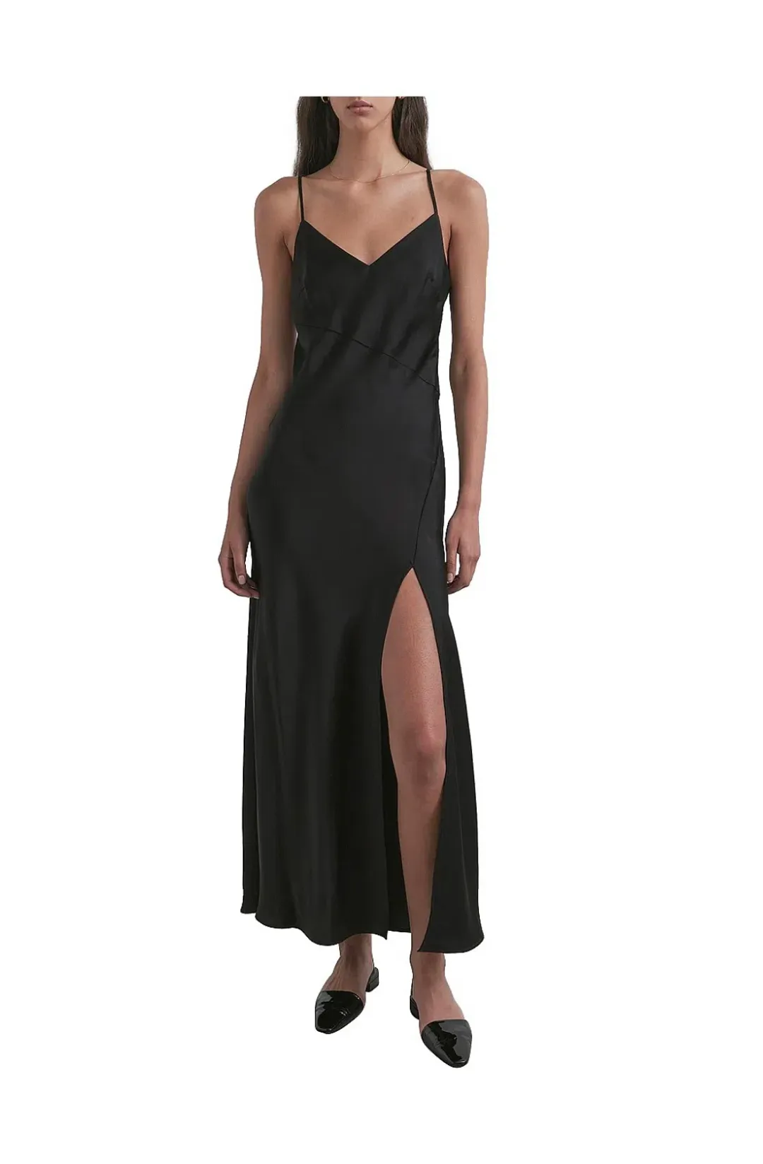 Viktoria And Woods Reimagine Midi Dress Black Size XS / AU 6 for rent on The Volte - main image
